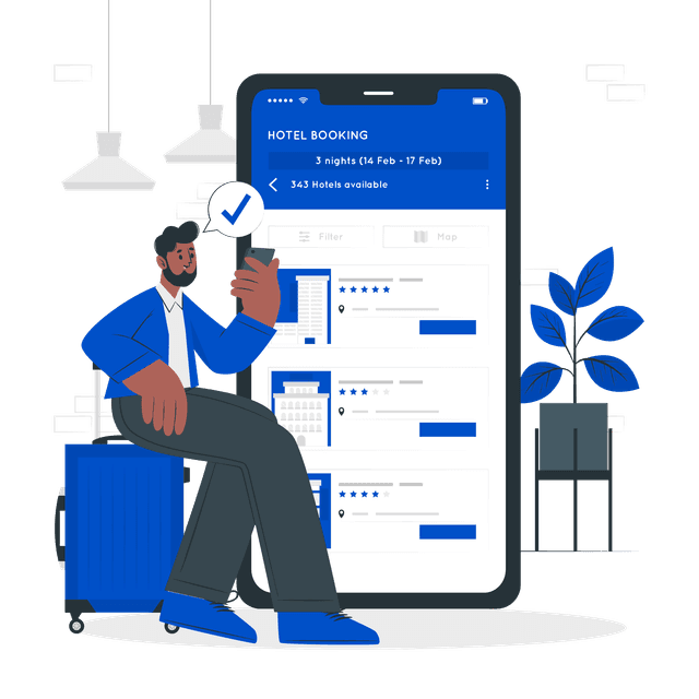 Hotel Booking - Illustration by Storyset